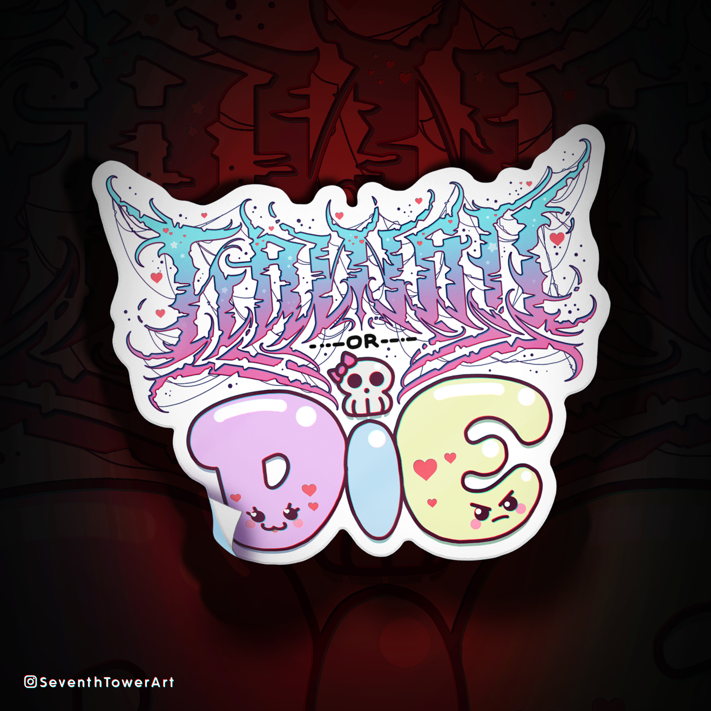 "Kawaii OR DxE" - DieCut