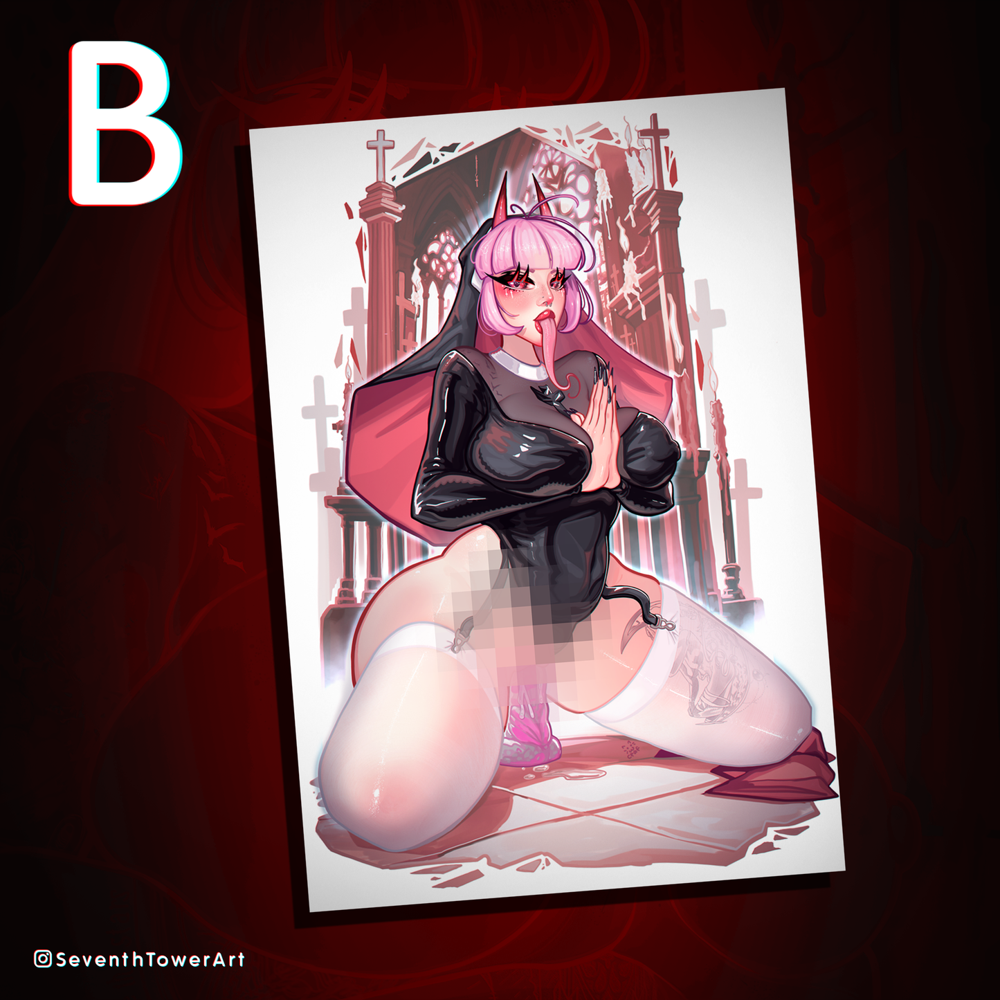 "Prayer" - SuccuBB Print