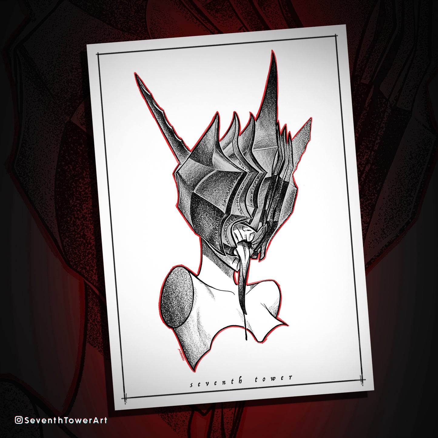 "MOUTH" - LOTR (Print)