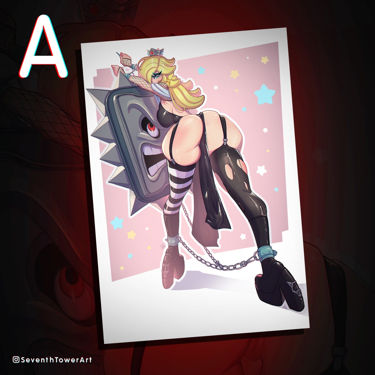 "GOTH MOMMY" - Princess Rosalina (Print)