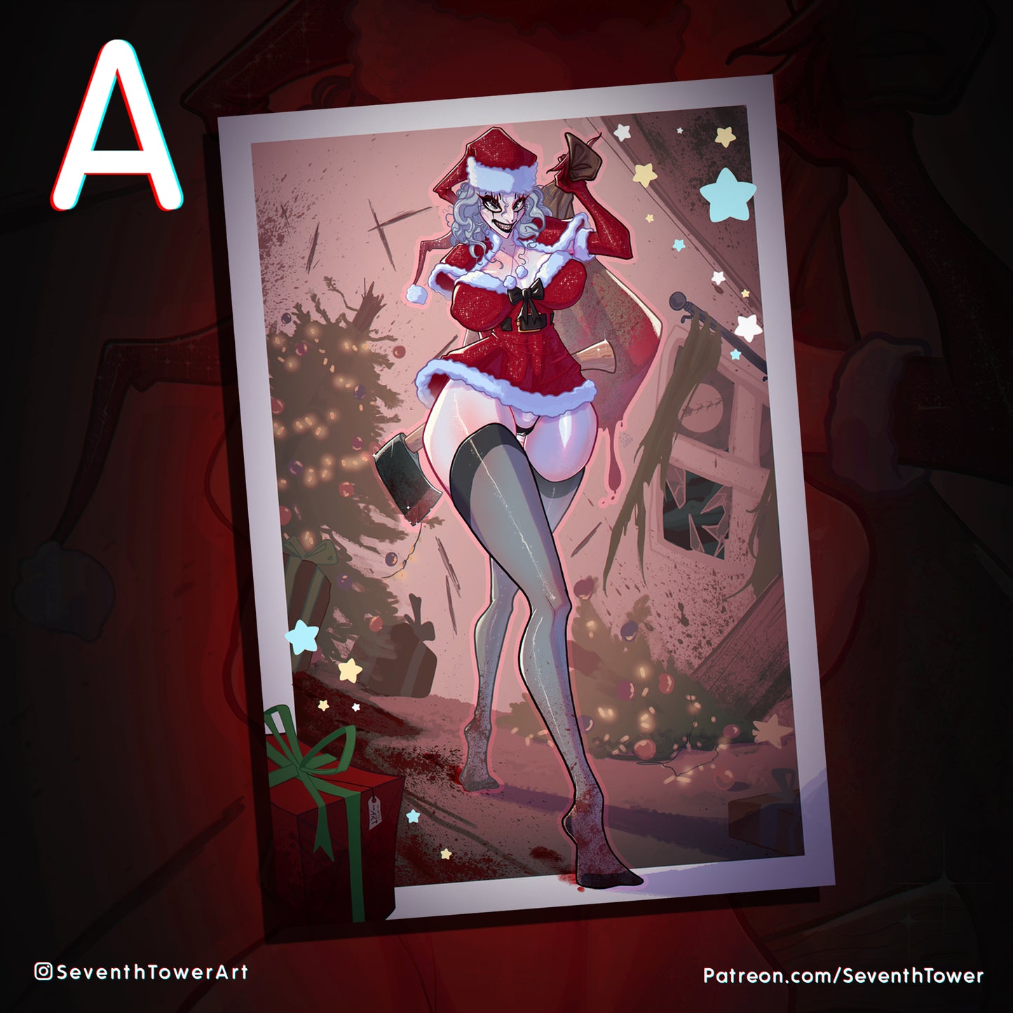 "Xmas Miracle" - Art the Clown Parody (Print)