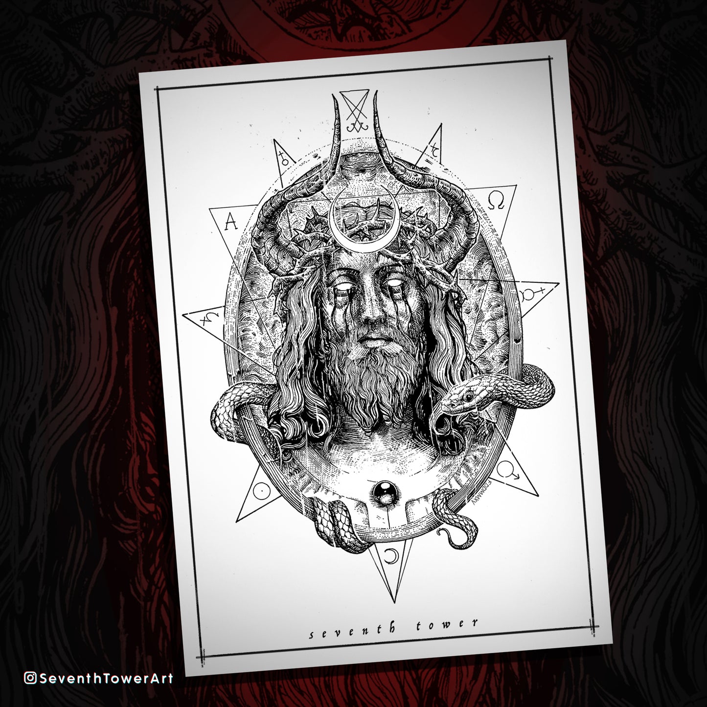 "THE SERPENT" (Print)