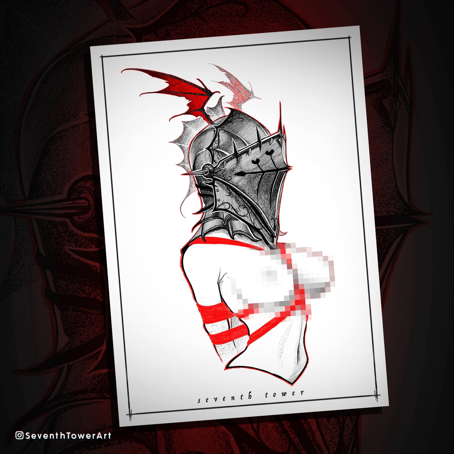 "BOUND KNIGHT" (Print)