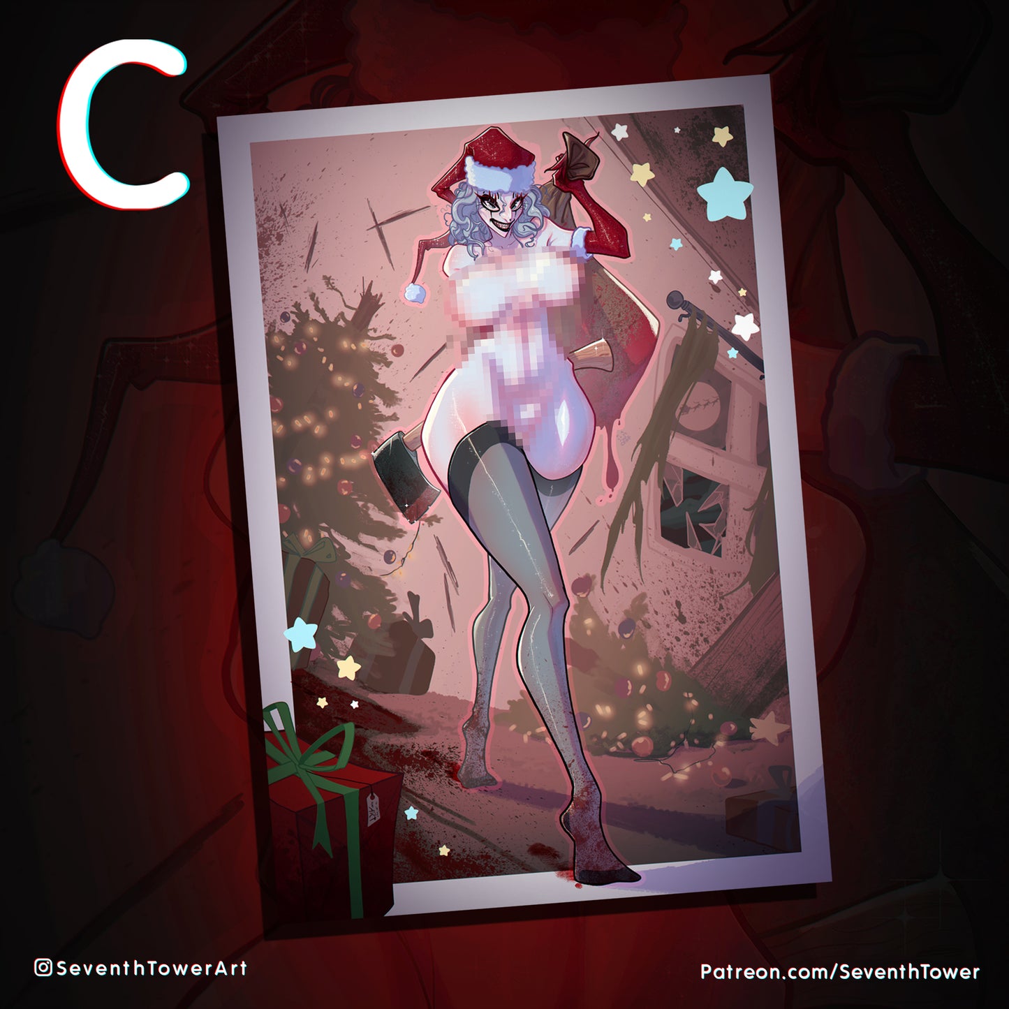 "Xmas Miracle" - Art the Clown Parody (Print)