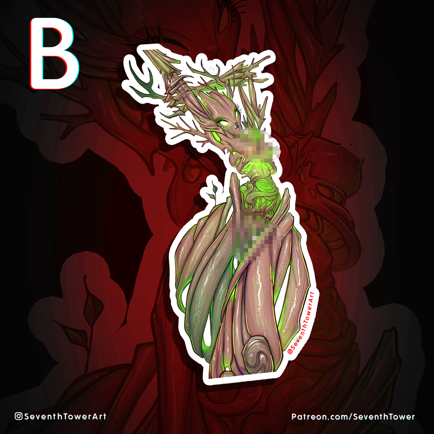 "Spriggan" - SKYRIM PARODY (DieCut stcker)
