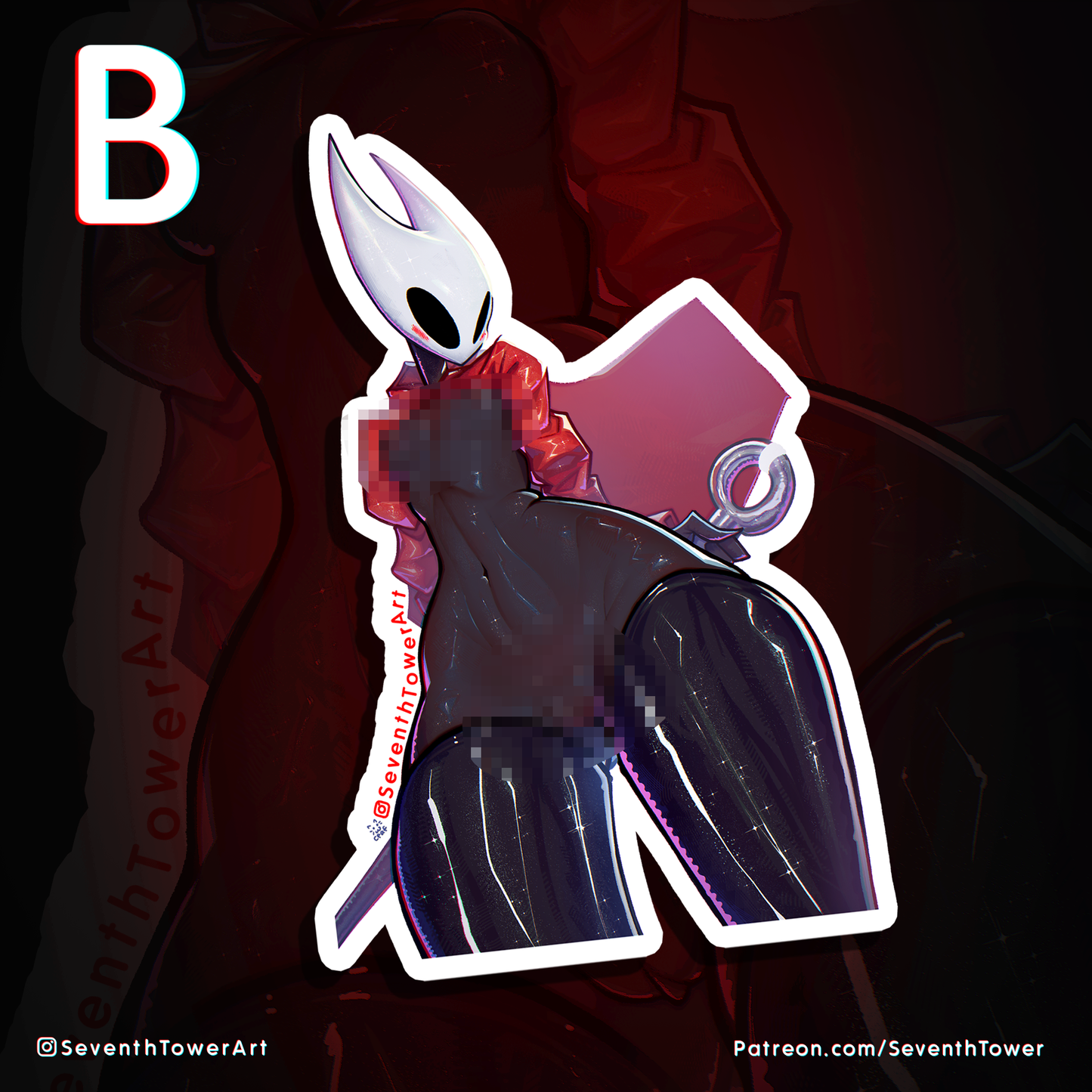 "Hornet" - SILK SONG PARODY (DieCut stcker)