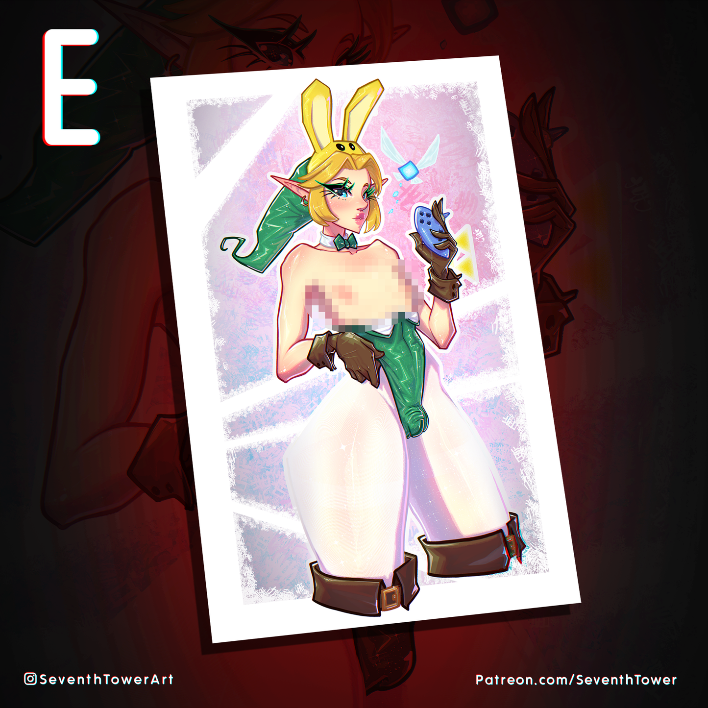 "Bunny Hood" - LEGEND OF ZELDA PARODY (Print)