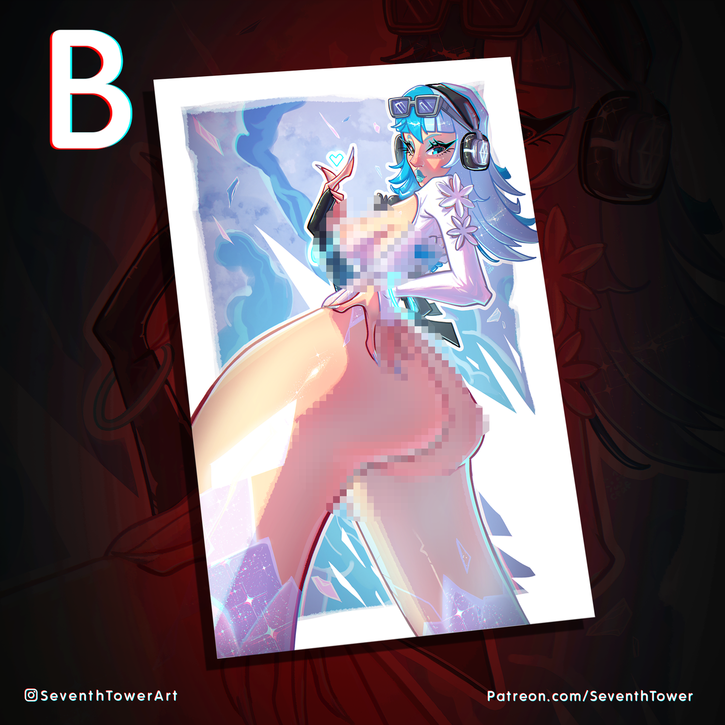 "Luna Snow" - MARVEL RIVALS PARODY (Print)