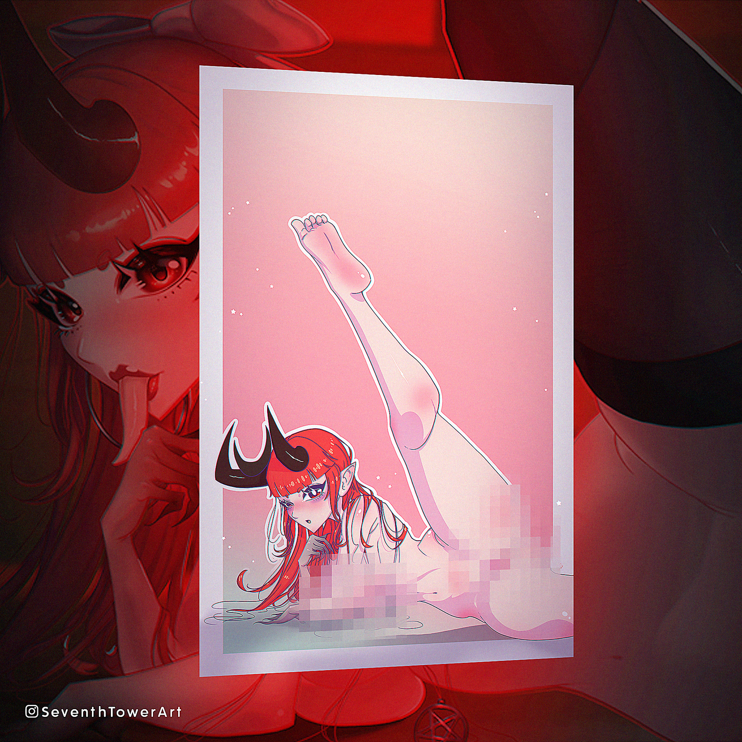 "Leg Drop" - Moon-Chan Lenticular