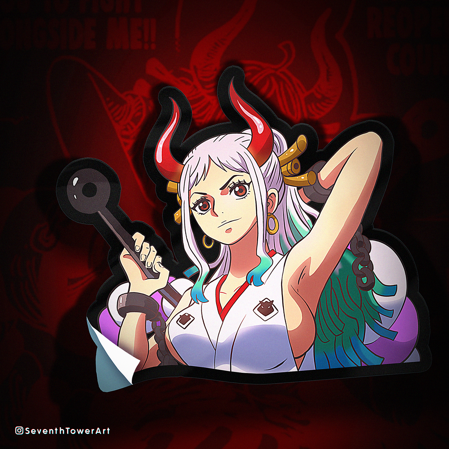 "Yami-bro" - One Piece DieCut
