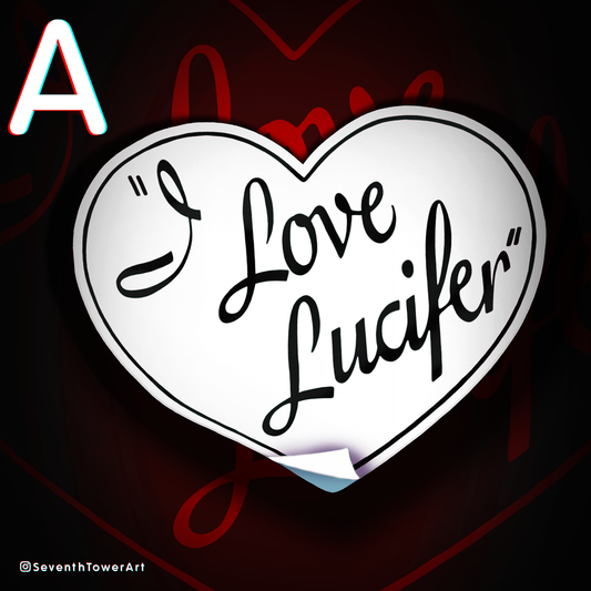 "I Love Lucifer" - DieCut