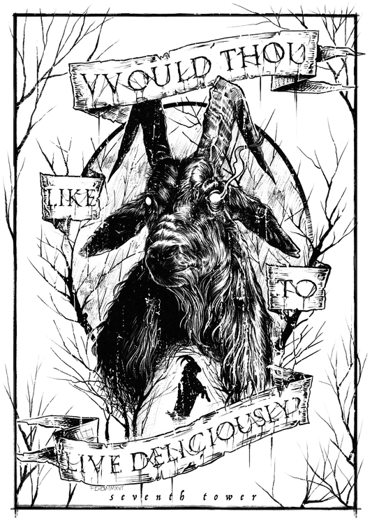 "Live Deliciously"  (Print)