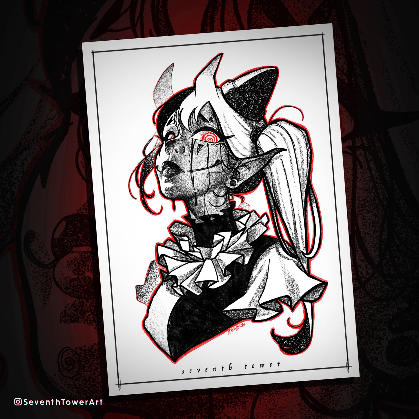 "CLUSSY" - Clown (Print)