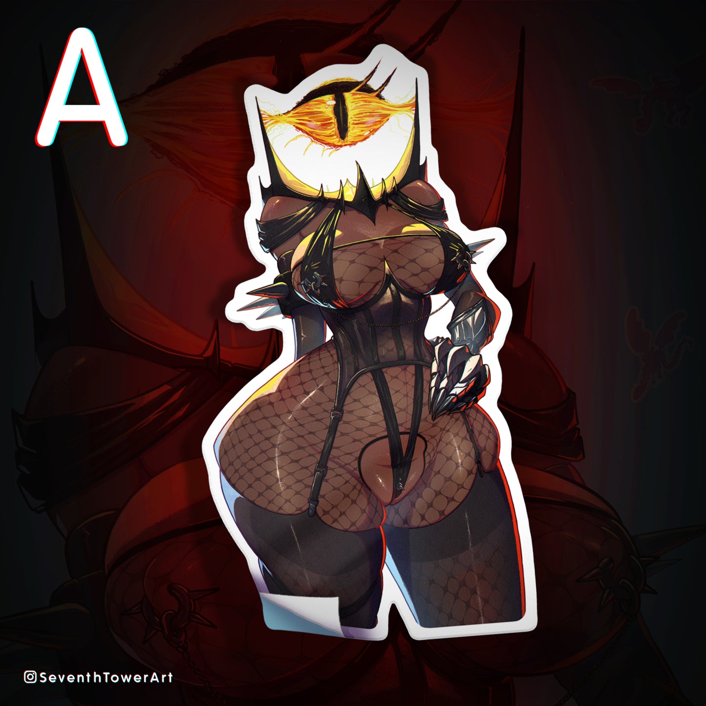 "CVNTY EYE OF SAURON" - LOTR (DieCut stcker)