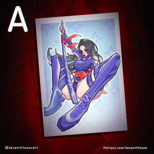 "PSYLOCKE" - Marvel Rivals  (Print)