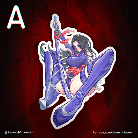 "PSYLOCKE" - Marvel Rivals (DieCut stcker)