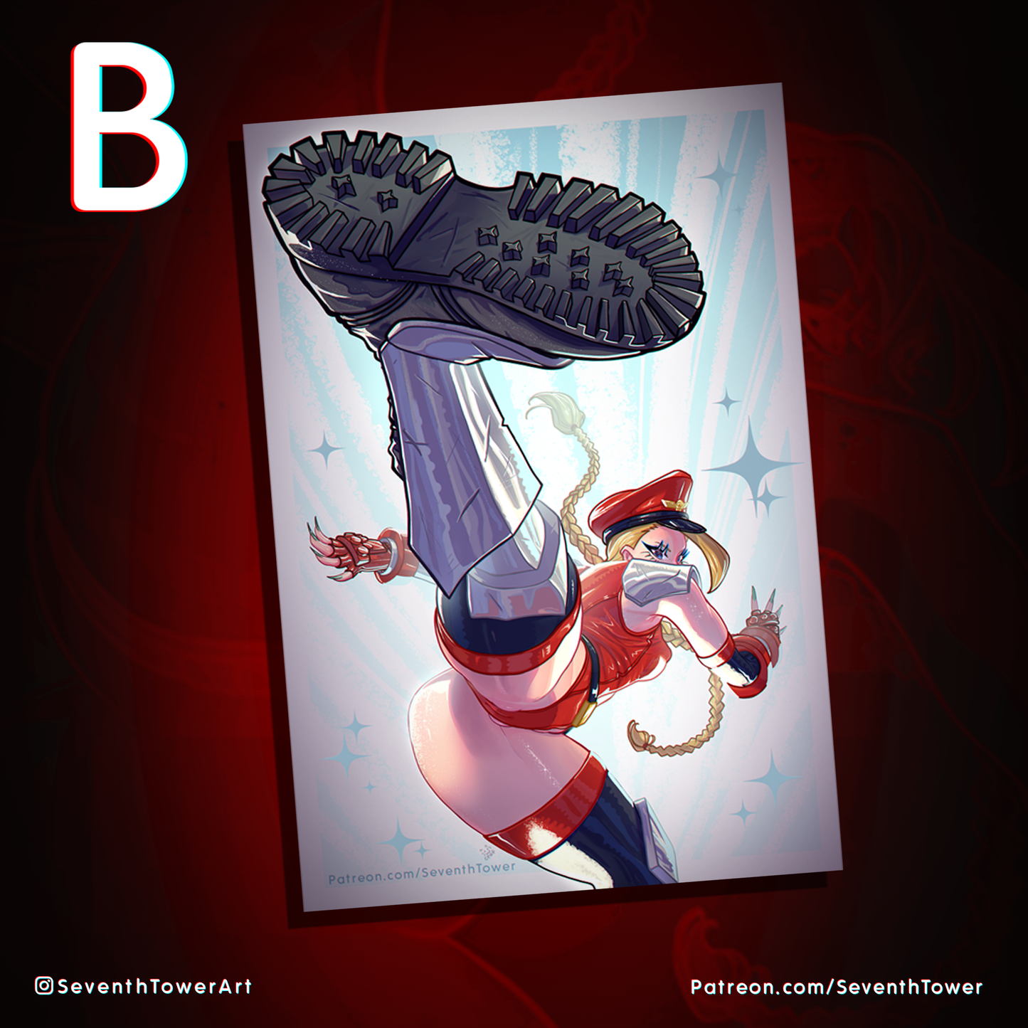 "CAMMY" - Street Fighter  (Print)