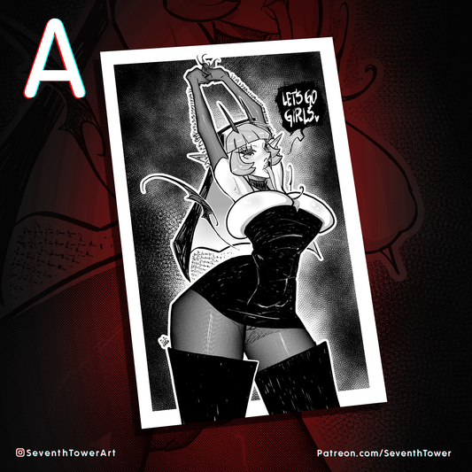 "Lets Go Girls" - NUNCCUBUS  (Print)