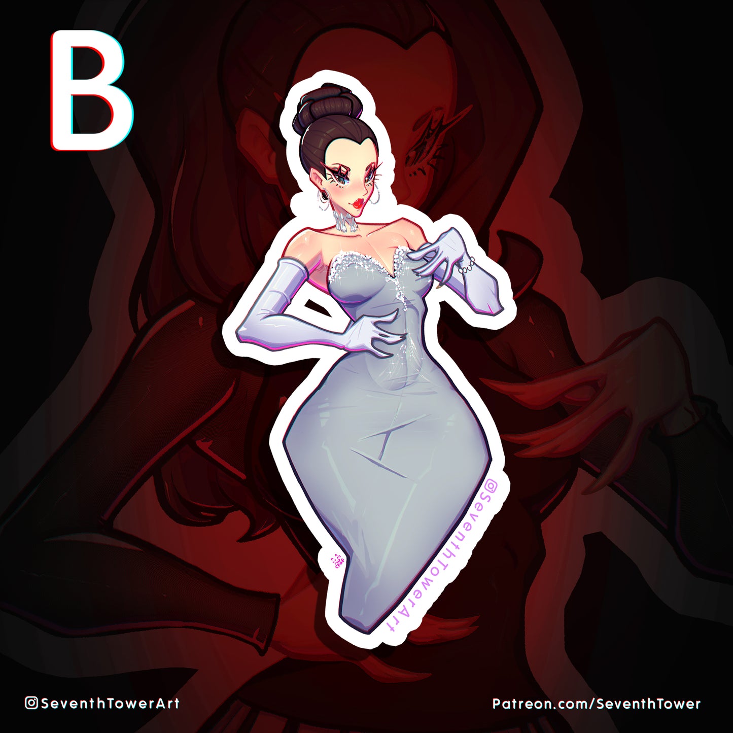 "Nany Fine" - The Nanny Parody (DieCut stcker)