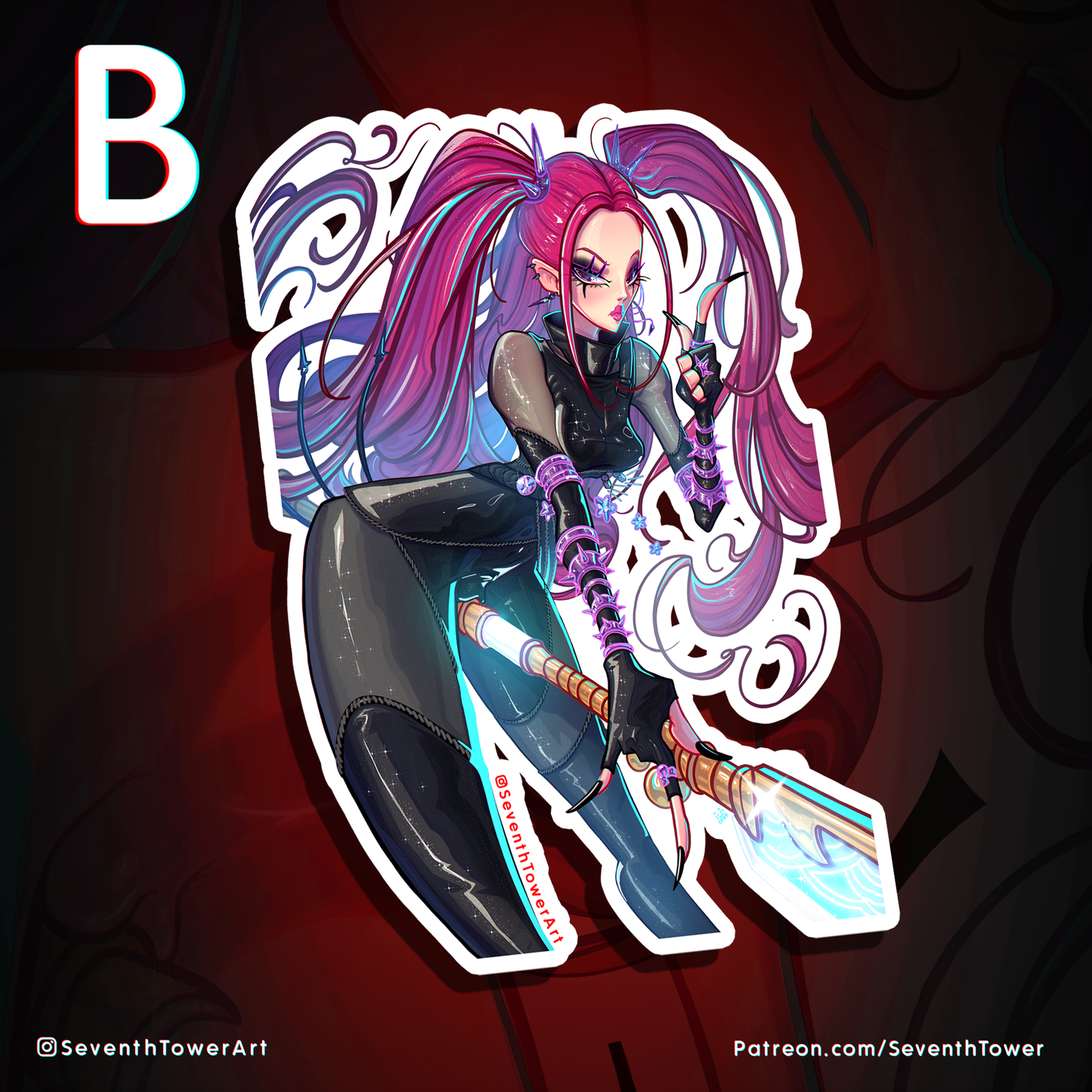 "Mira" - K-POP DEMON HUNTERS PARODY (DieCut stcker)