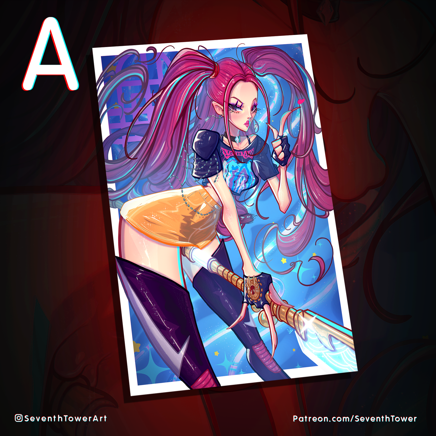 "Mira" - K-POP DEMON HUNTERS PARODY (Print)