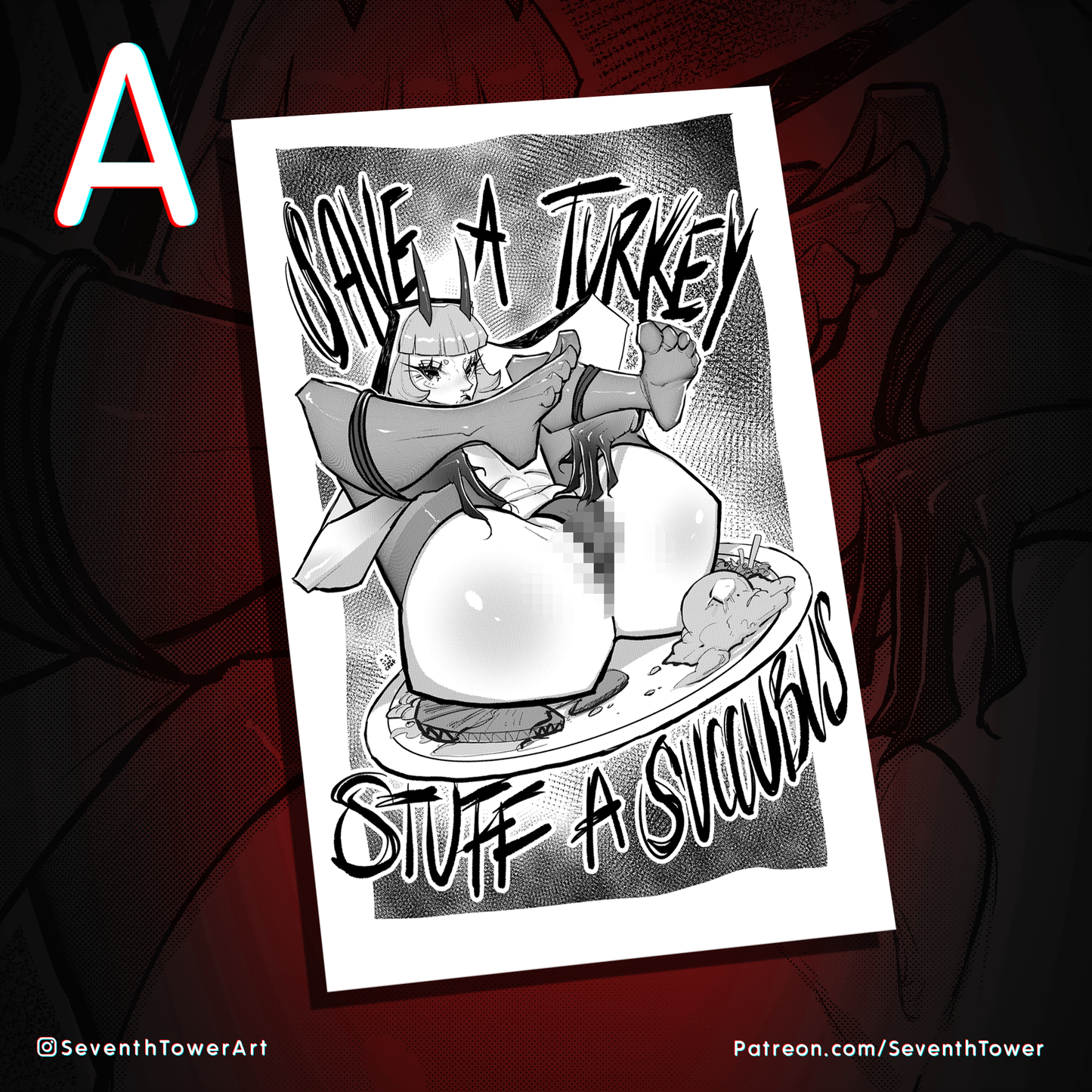"Save A Turkey" - NUNCCUBUS (Print)