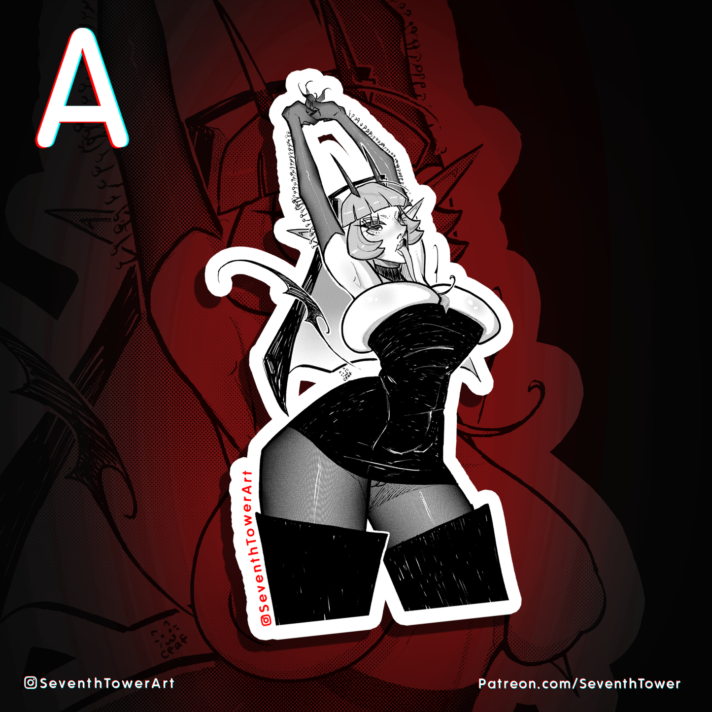 "Lets Go Girls" - NUNCCUBUS (DieCut stcker)
