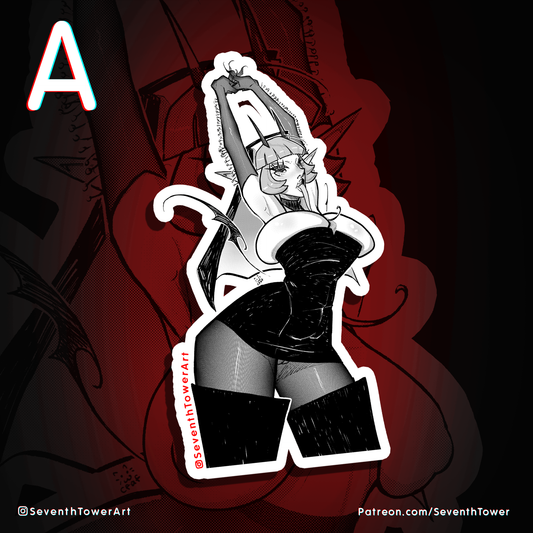 "Lets Go Girls" - NUNCCUBUS (DieCut stcker)