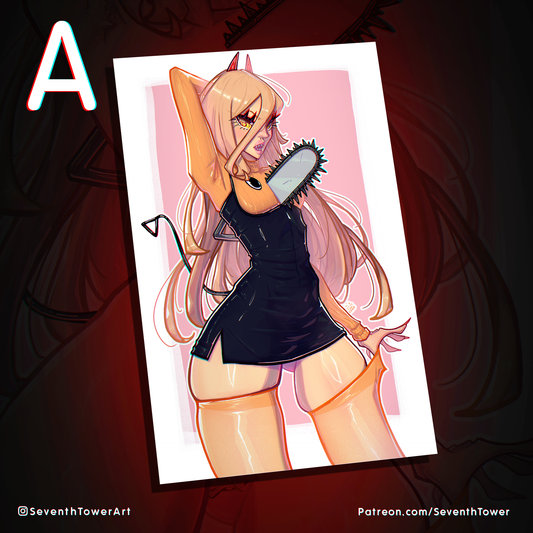 "Power Pochita Cosplay" - CHAINSAW MAN PARODY(Print)