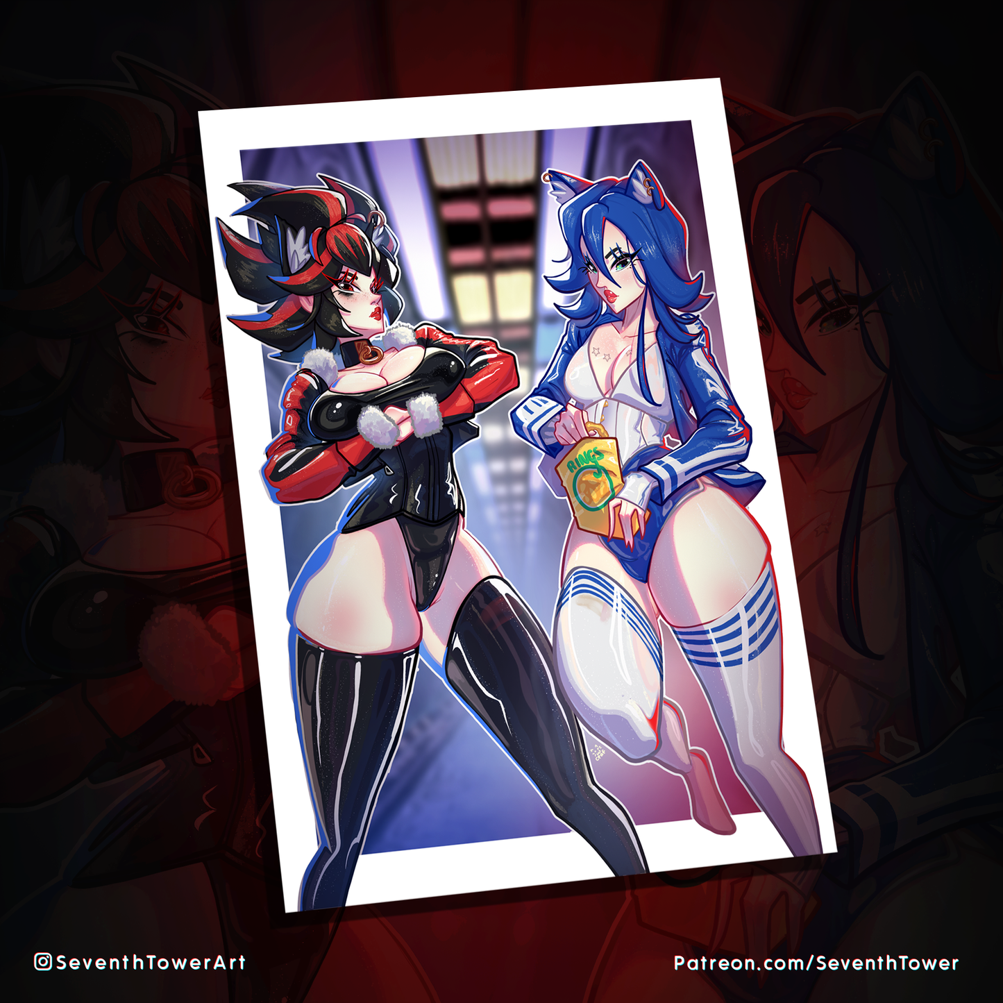"Sonic Uno" - SONIC AND SHADOW PARODY (Print)