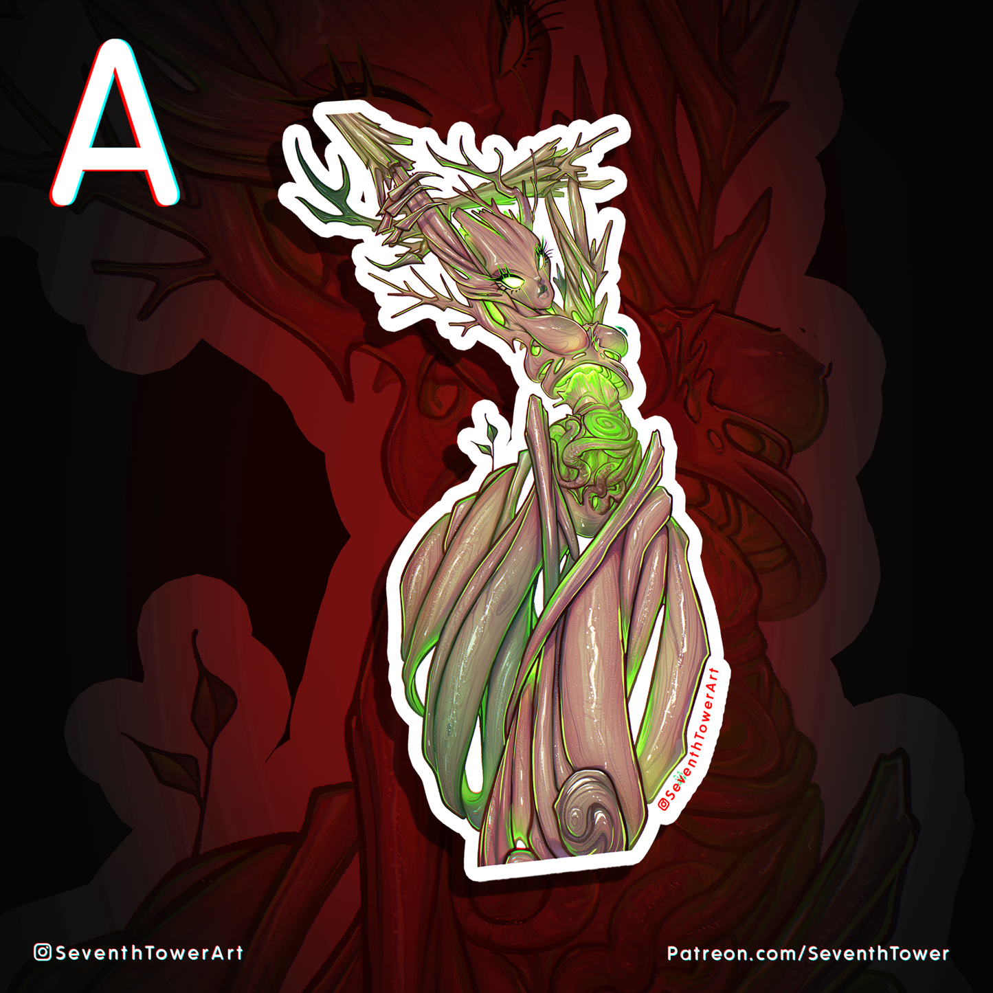 "Spriggan" - SKYRIM PARODY (DieCut stcker)