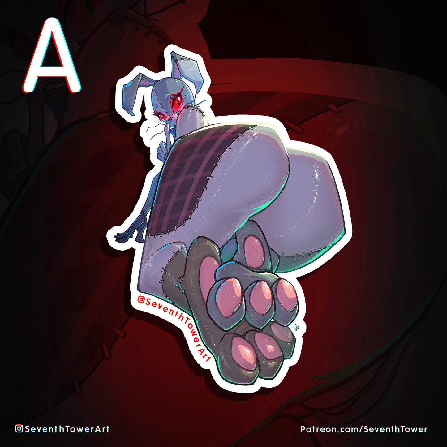 "Vanny" - FNAF PARODY (DieCut stcker)