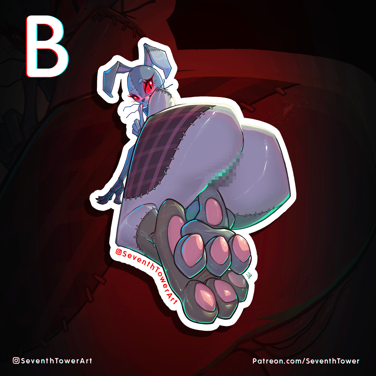 "Vanny" - FNAF PARODY (DieCut stcker)