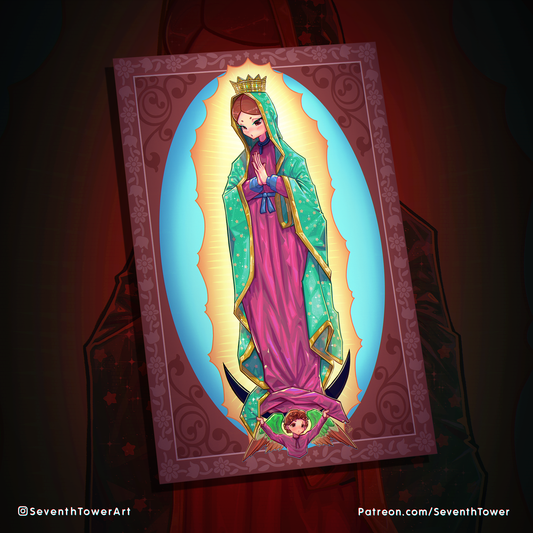 "Virgen de Guadalupe" (Print)