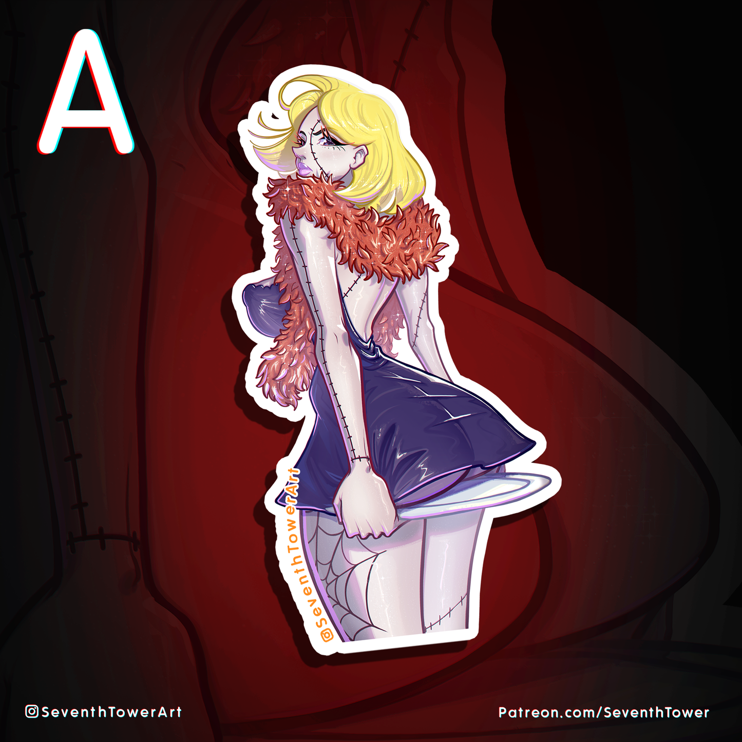 "Chindery-chan" - ONE PIECE (DieCut stcker)