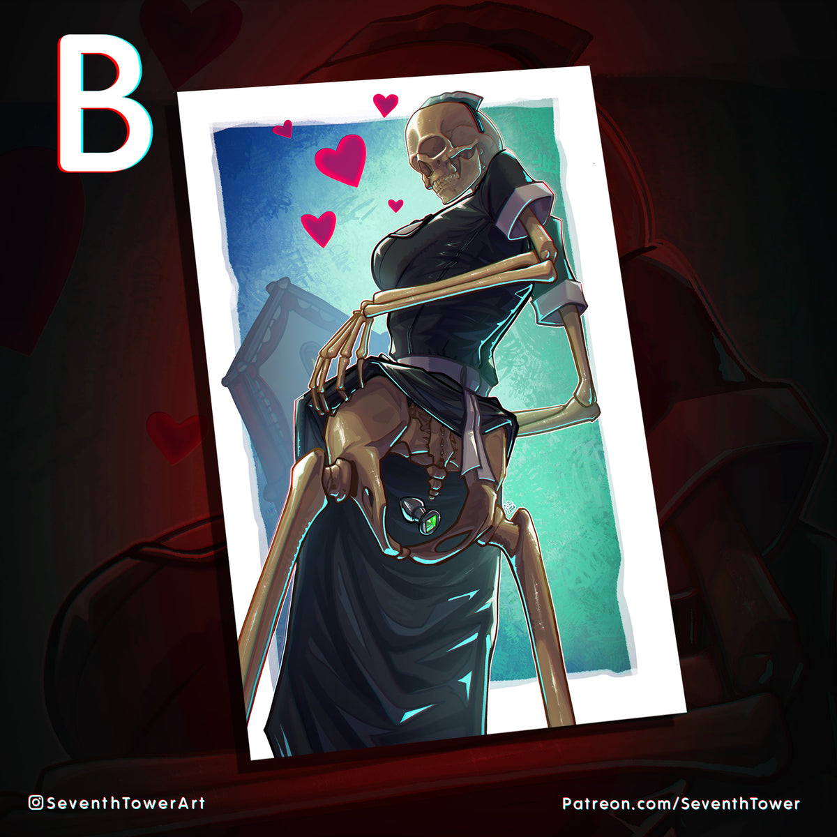 "Bonehilda" - THE SIMS PARODY (Print)