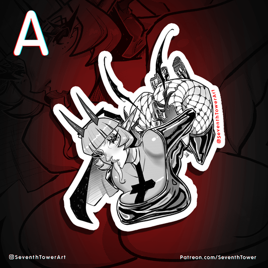 "Fishhook" - NUNCCUBUS (DieCut stcker)