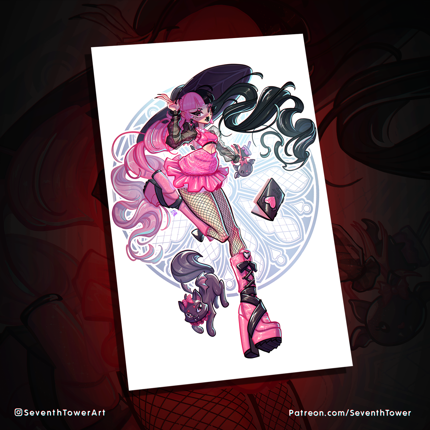 "Draculara" - MONSTER HIGH PARODY (Print)