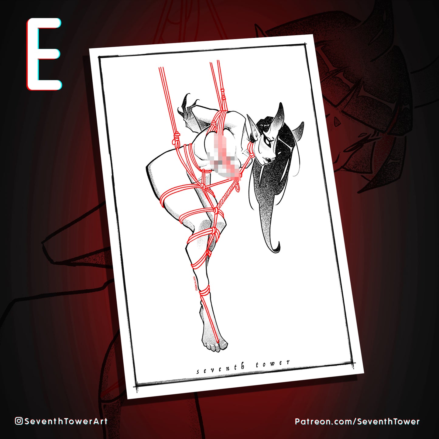 "Shibari Demons" (Print)
