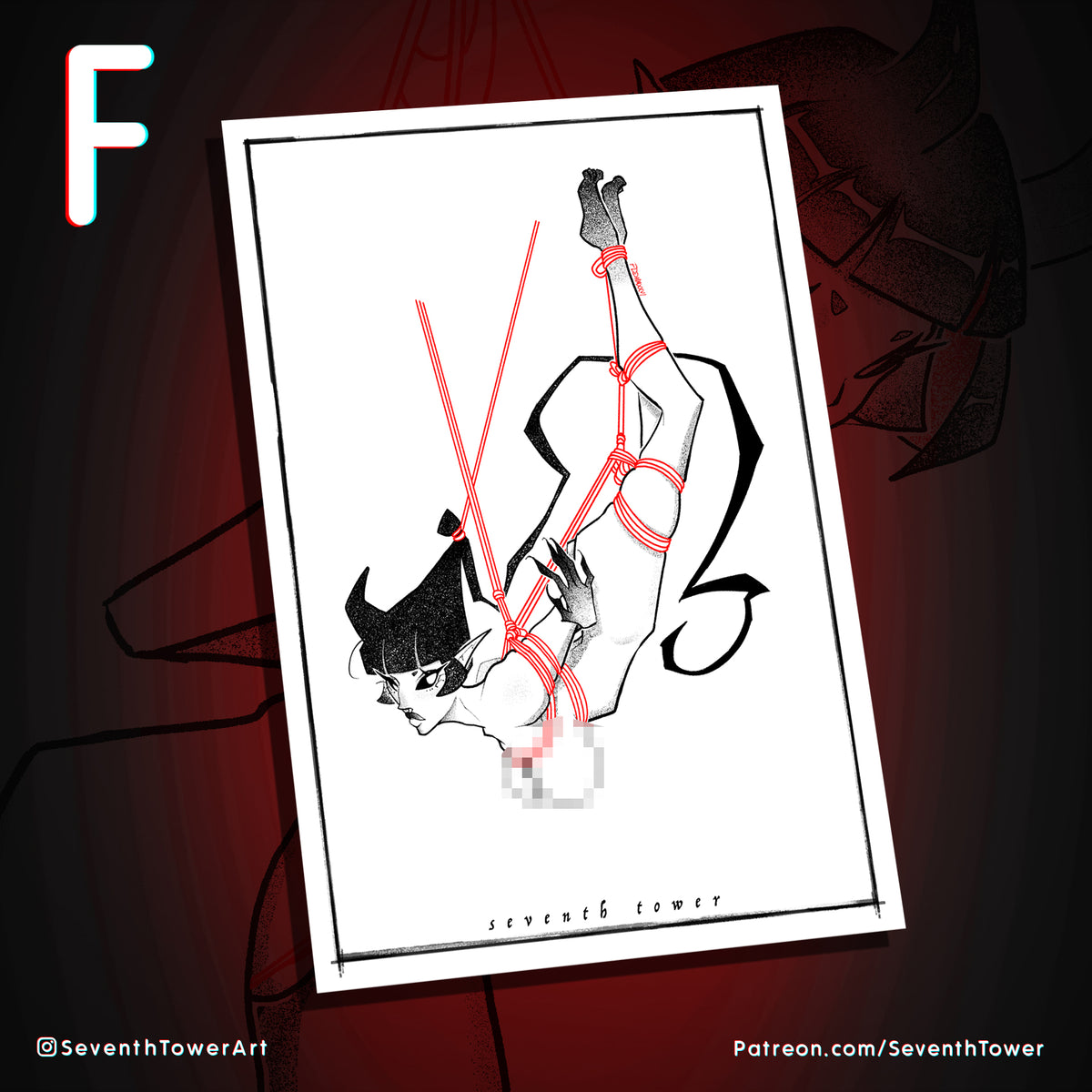 "Shibari Demons" (Print)