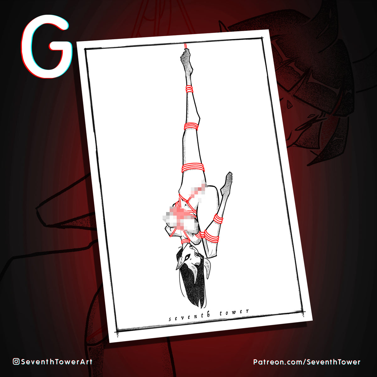 "Shibari Demons" (Print)