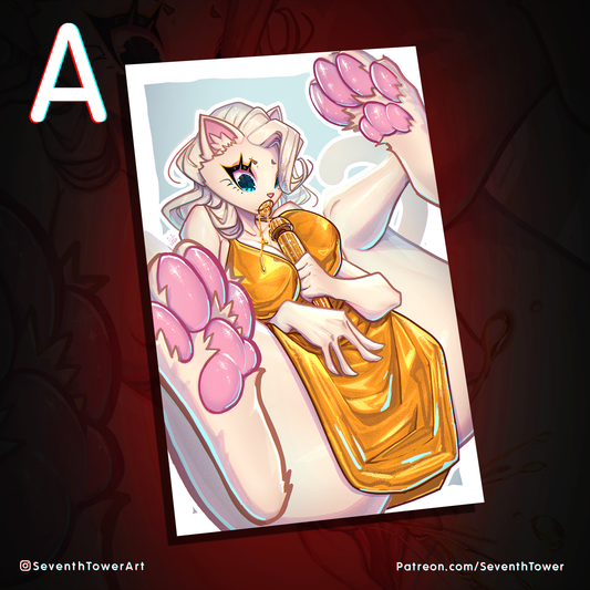 "AI Cat that Spits Gold" (Print)