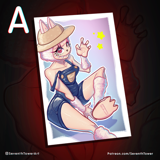 "Have A Seat" - LABUBU PARODY (Print)