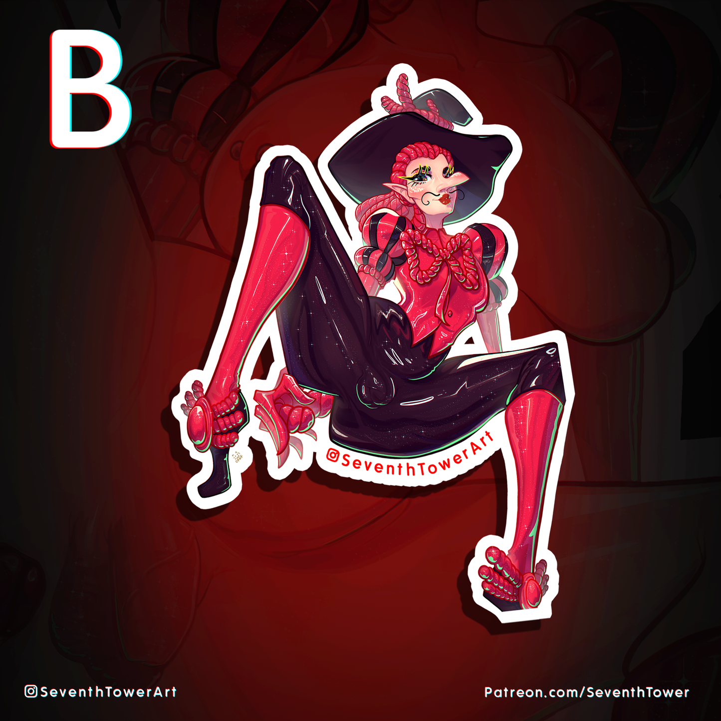 "Lord Licorice" - CANDY LAND PARODY (DieCut stcker)