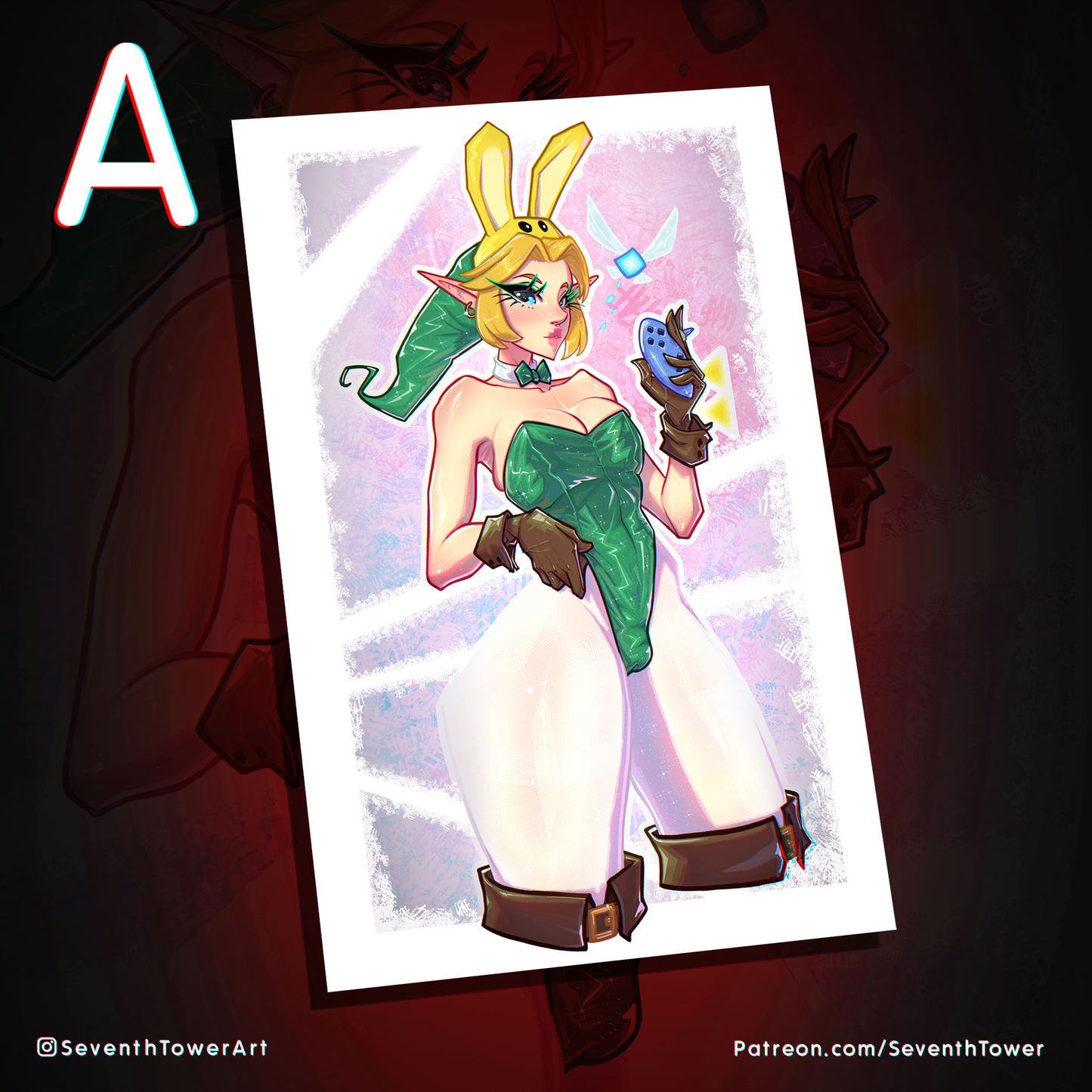 "Bunny Hood" - LEGEND OF ZELDA PARODY (Print)