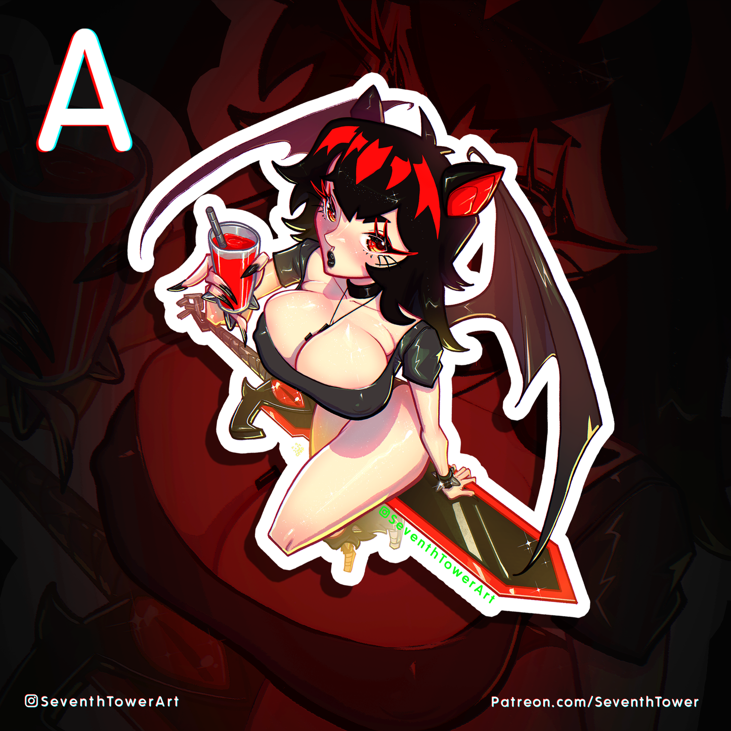 "Lumina"  (DieCut stcker)