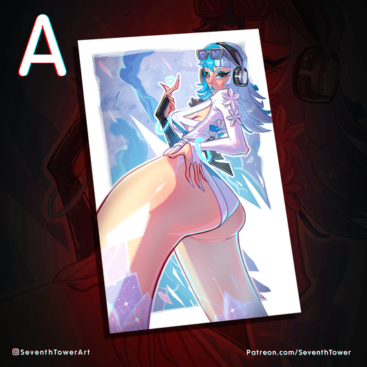 "Luna Snow" - MARVEL RIVALS PARODY (Print)